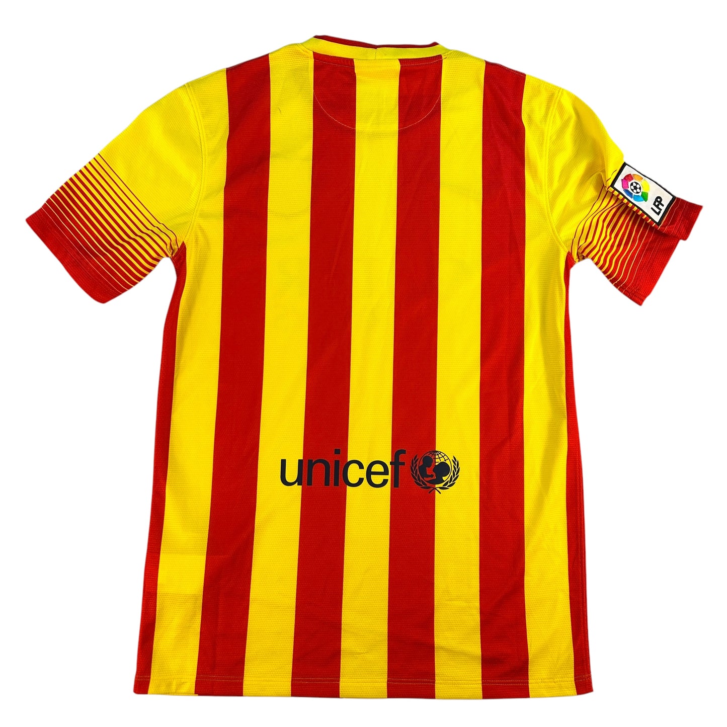 Barcelona 2013-2014 Away Shirt - Small Adult - Mint