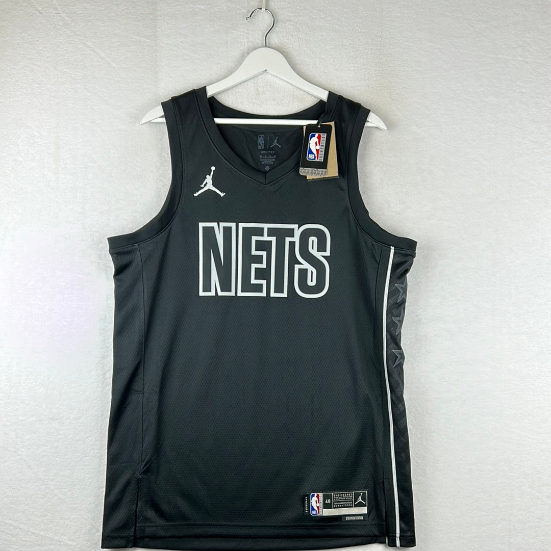 Brooklyn Nets Home Jersey - Statement Edition - Large - New with Tags