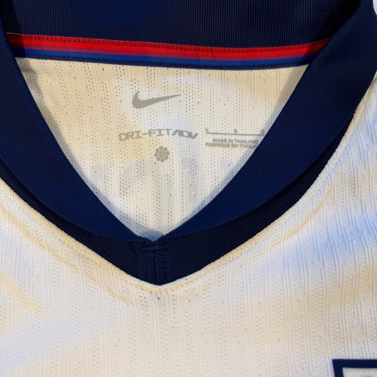 England Player Issue 2024 Home Shirt - v Denmark - Bellingham 10