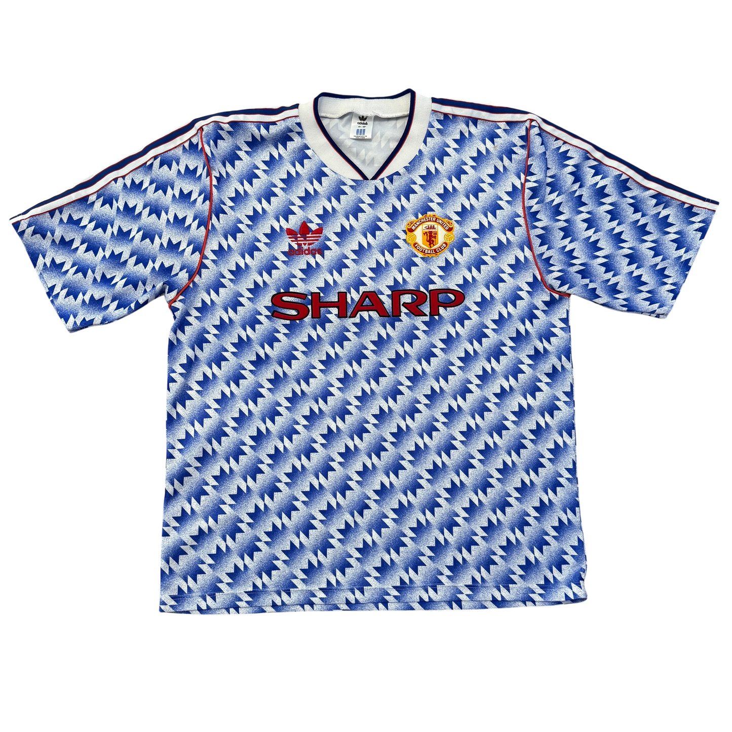 Manchester United 1990 Away Shirt - Snowflake - Large