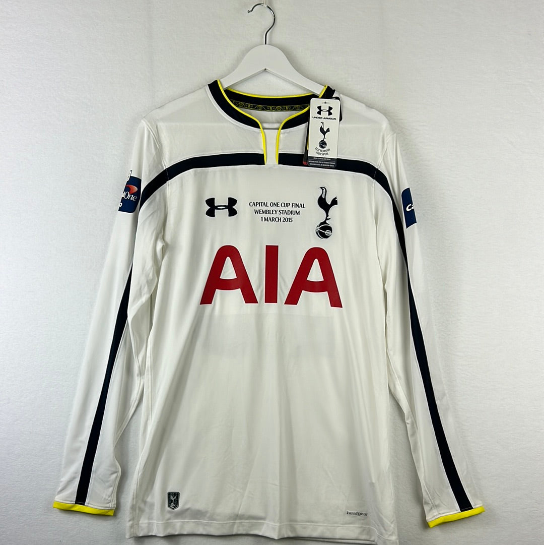 Tottenham Hotspur 2014/2015 Home Shirt - Capital One Cup Final