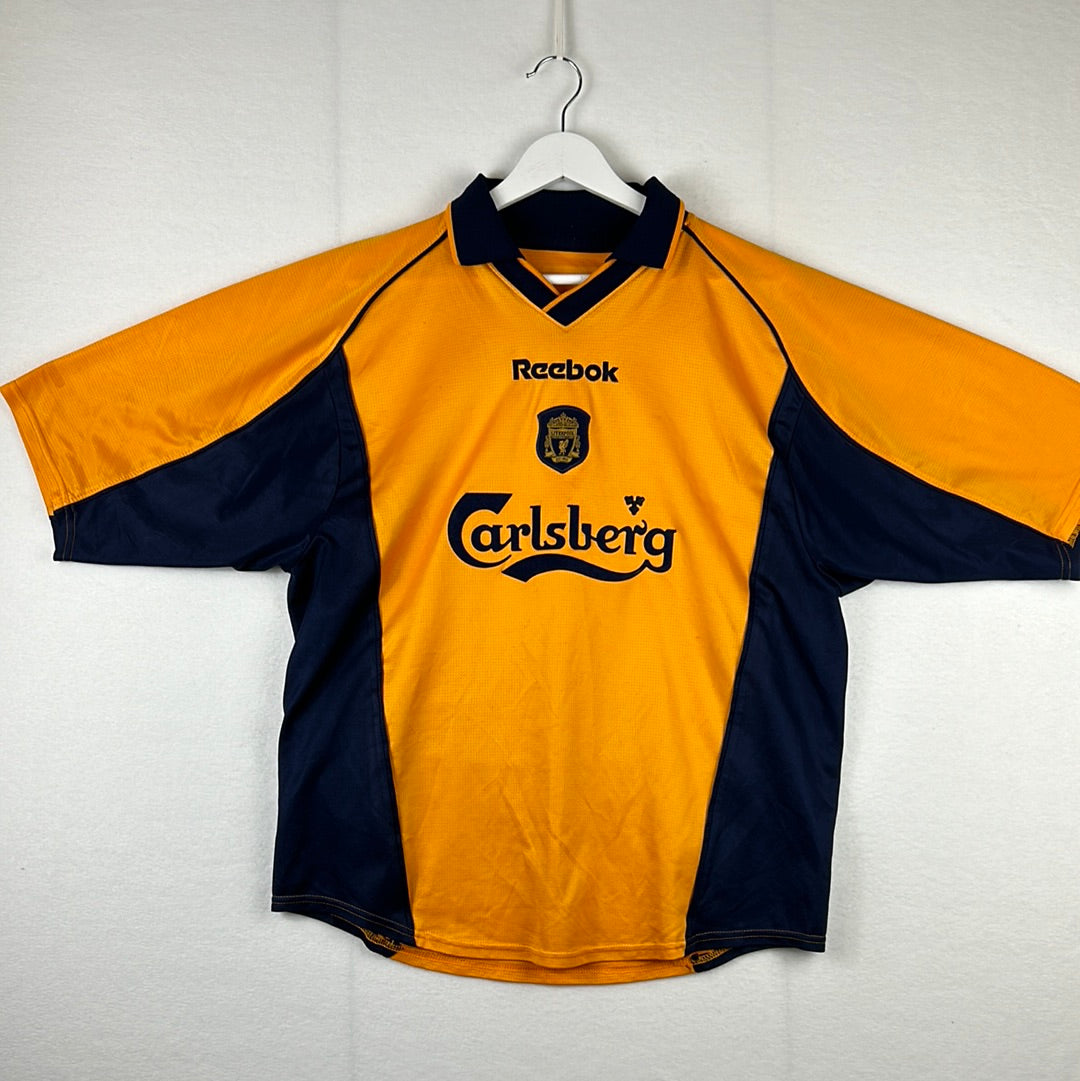 Liverpool shirt hot sale 2001