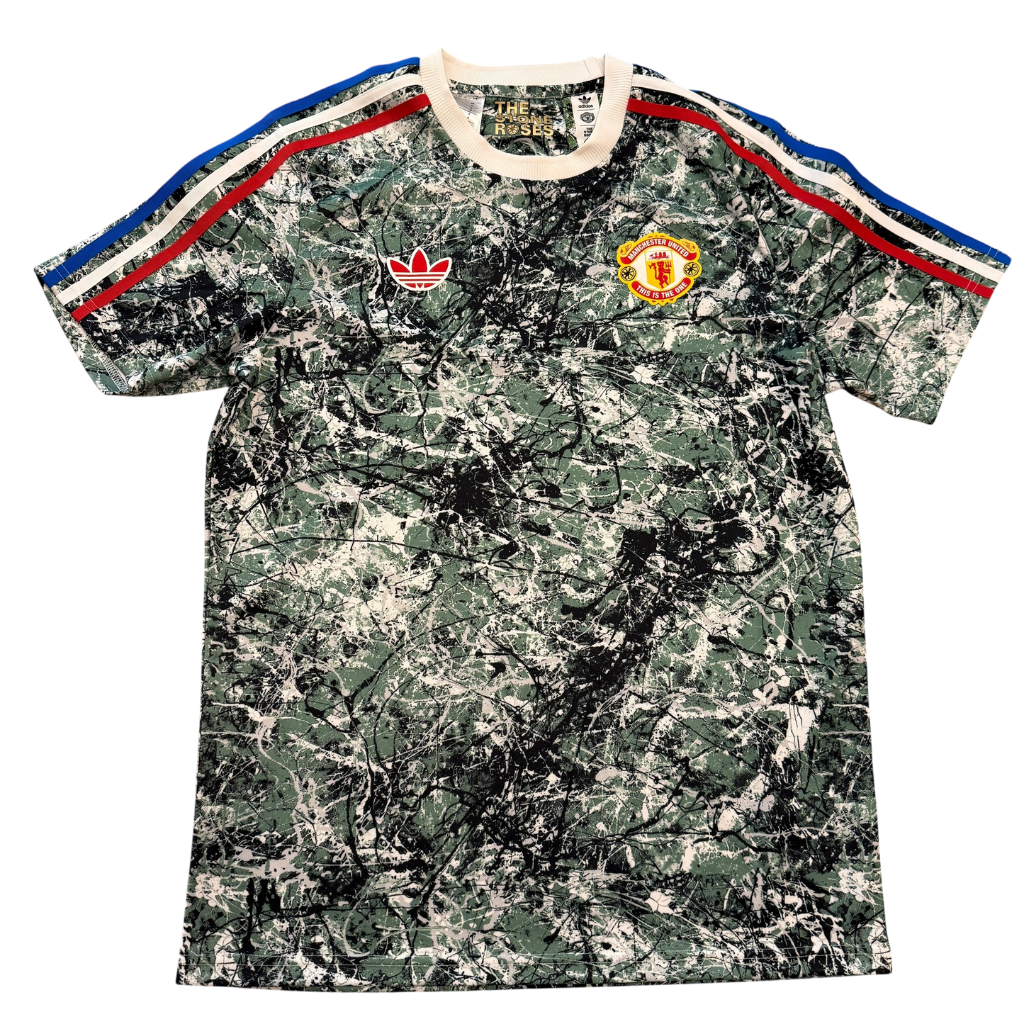 Manchester United Stone Roses Icons Shirt Front
