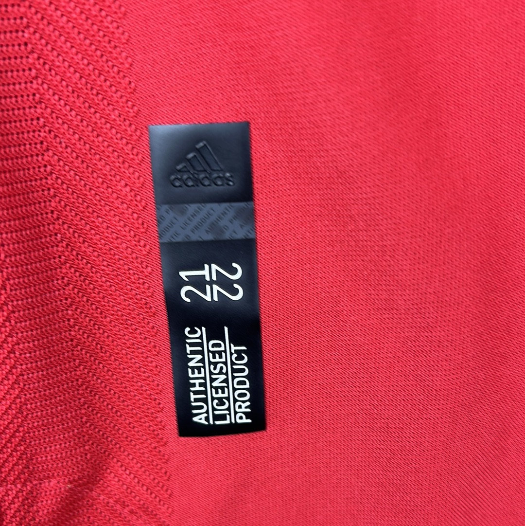 Manchester United 2021/2022 Player Issue Home Shirt - Ronaldo 7 - Long Sleeve