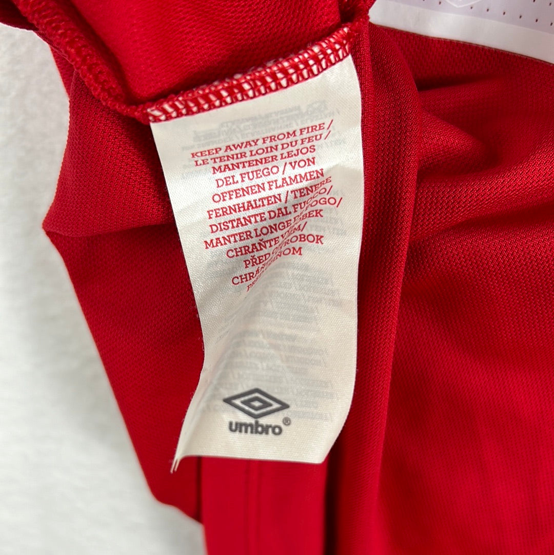 England Match Issued 2010 Away Shirt v Solvenia - Player Shirt