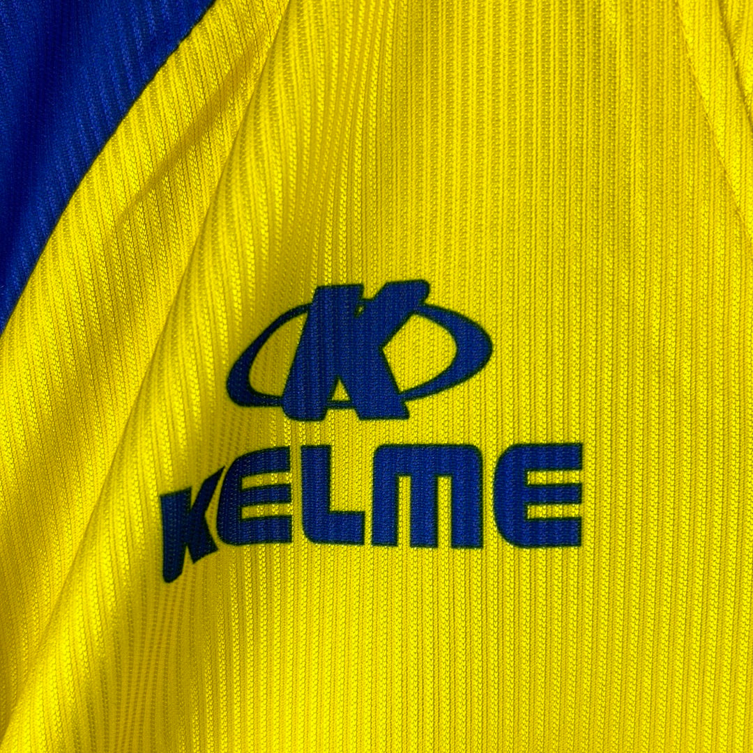 Villarreal 2000-2001 Player Issue Home Shirt - Large - Cagna 10