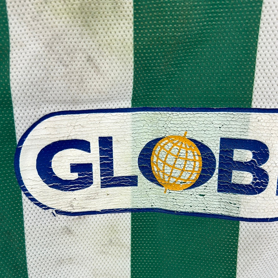 Real Betis 2005/2006 Match Worn Home Shirt - Edu 24 - Photo Matched