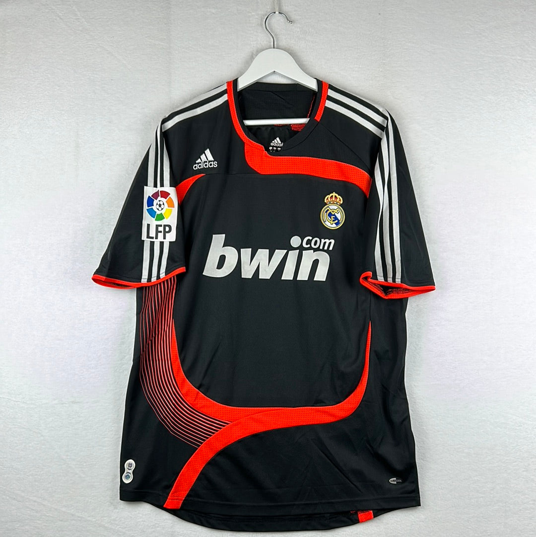 Real Madrid 2007/2008 Player Issue Away Goalkeeper Shirt - Casillas 1