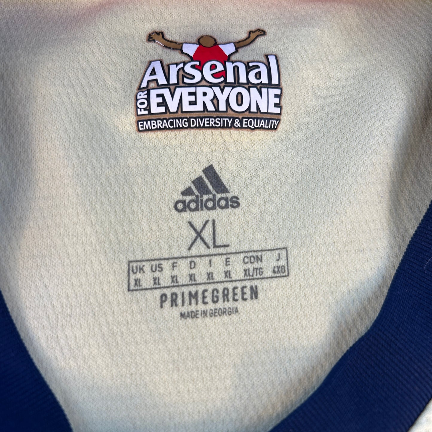 Arsenal 2021/2022 Away Shirt - Extra Large - Adidas GM0218