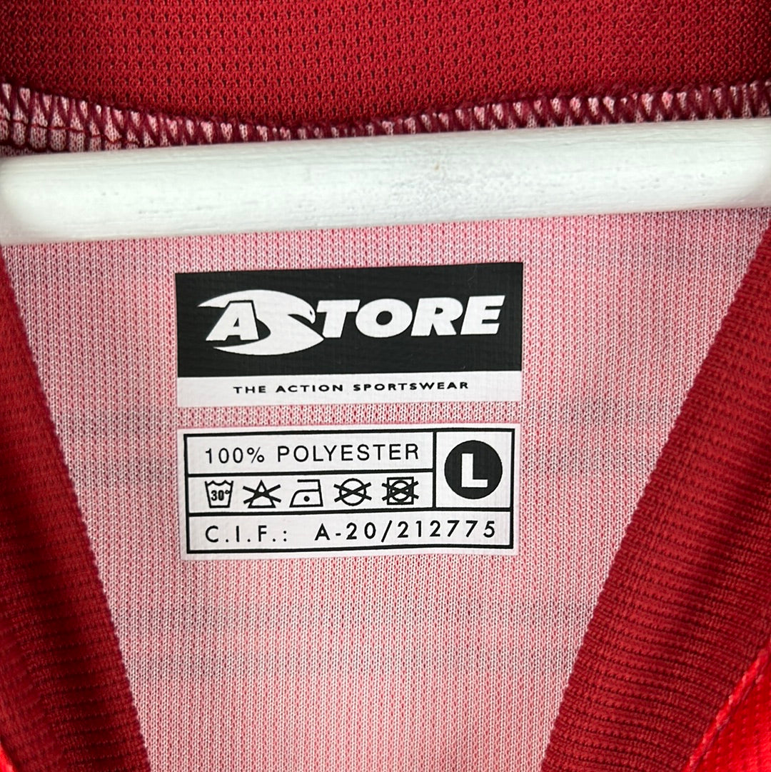 Osasuna 2007-2008 Player Issue Home Shirt - Large - Pandiani 11