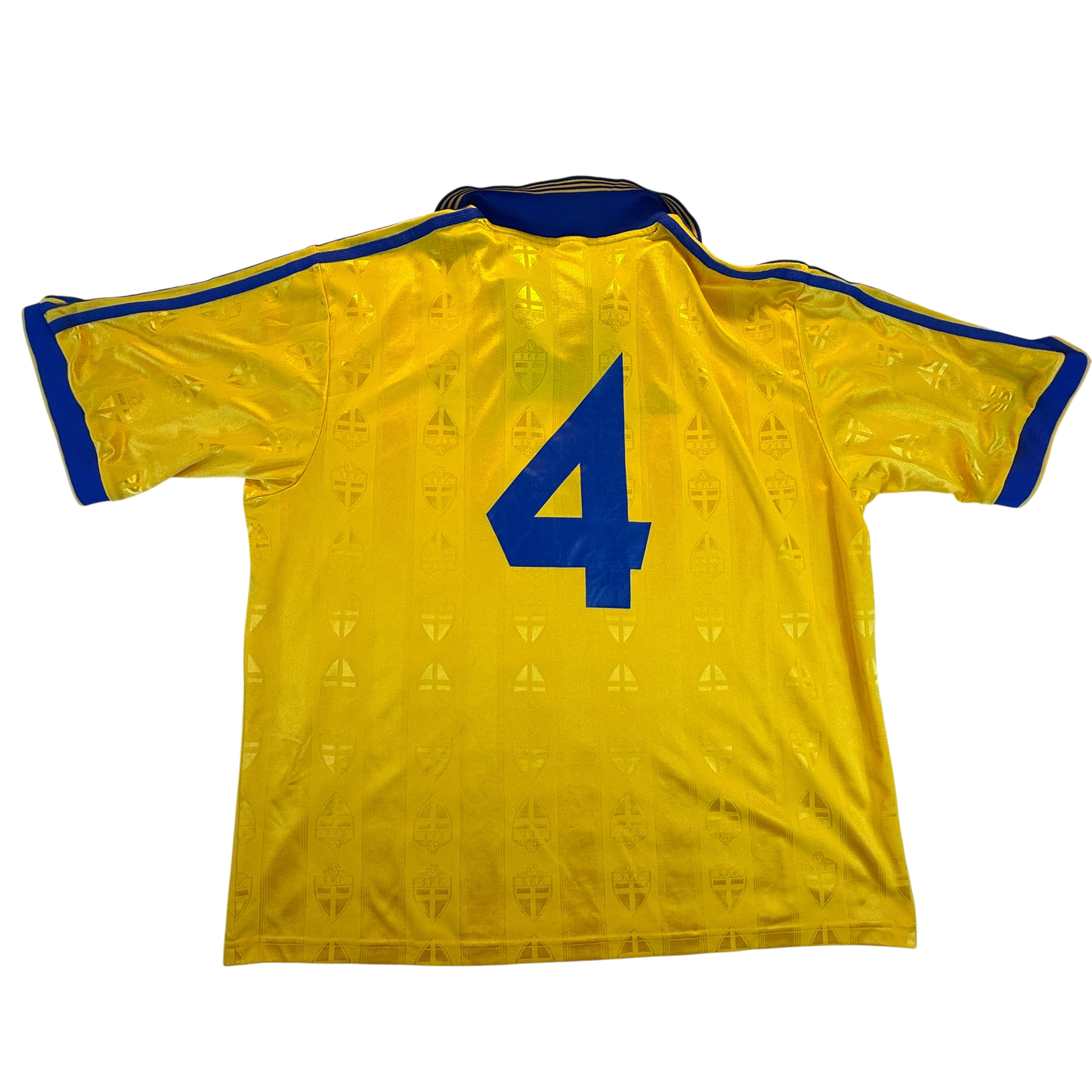Sweden 1998 Player Issue Home Shirt