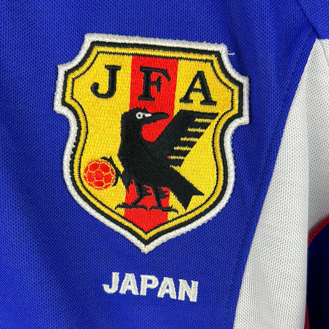Japan Match Worn Football Shirt - 1999 Kirin cup v Belgium