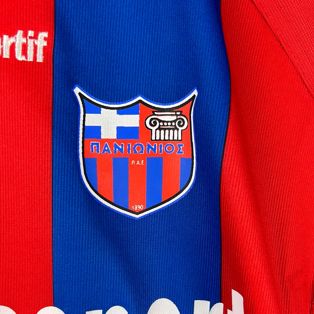 Panionios 2005-2006 Player Issue Home Shirt - Extra Large - Giannopoulos 6