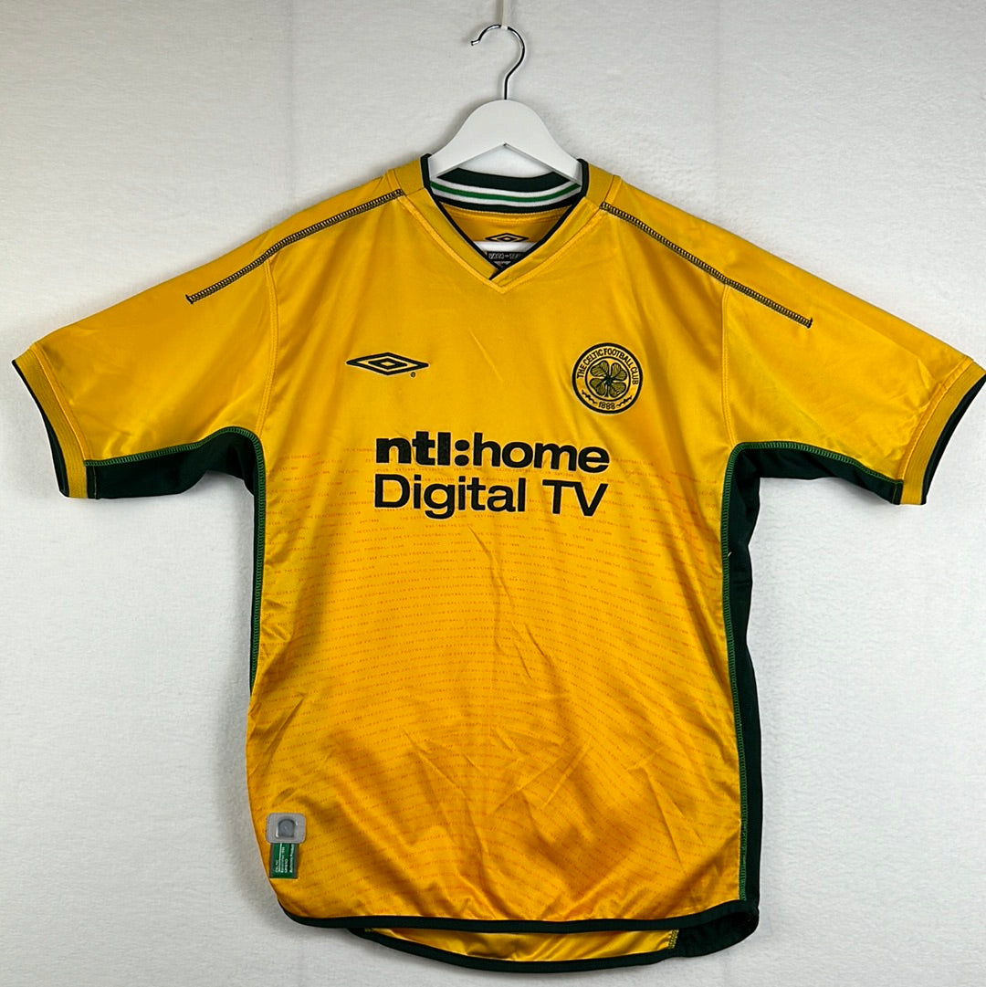 Celtic 2002/2003 Away Shirt Medium Excellent – Casual Football