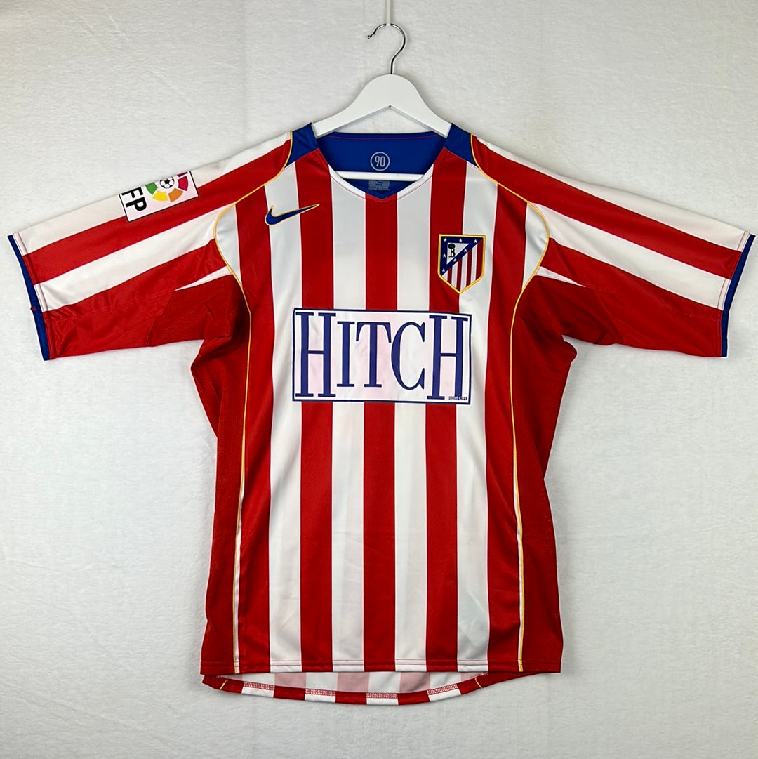 Atletico Madrid 2004/2005 Player Issue Home Shirt Torres