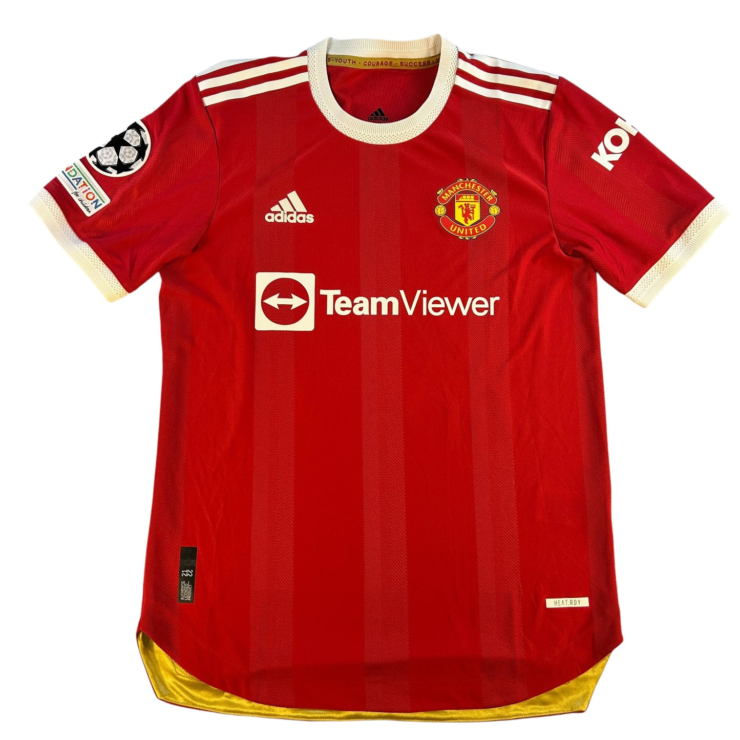 Manchester United 2021/2022 Player Issue Home Shirt - McTominay 39