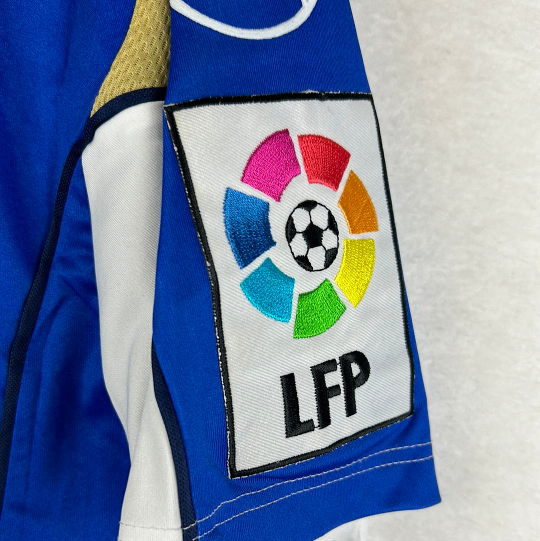 Espanyol 2007-2008 Player Issue Home Shirt - Large - Lola 25