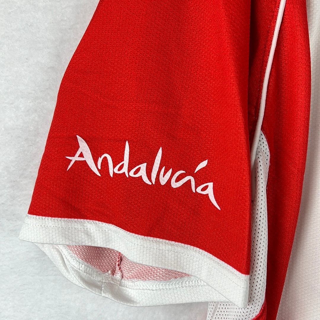 U. D. Almeria 2007-2008 Player Issue Home Shirt - Medium - Felipe Melo 4
