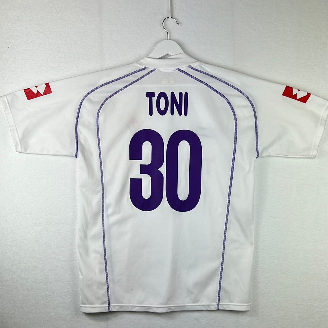 Fiorentina 2007-2008 Away Shirt - XL - Toni 30
