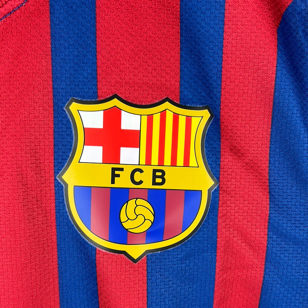Barcelona 2011/2012 Player Issue Home Shirt - Puyol 5