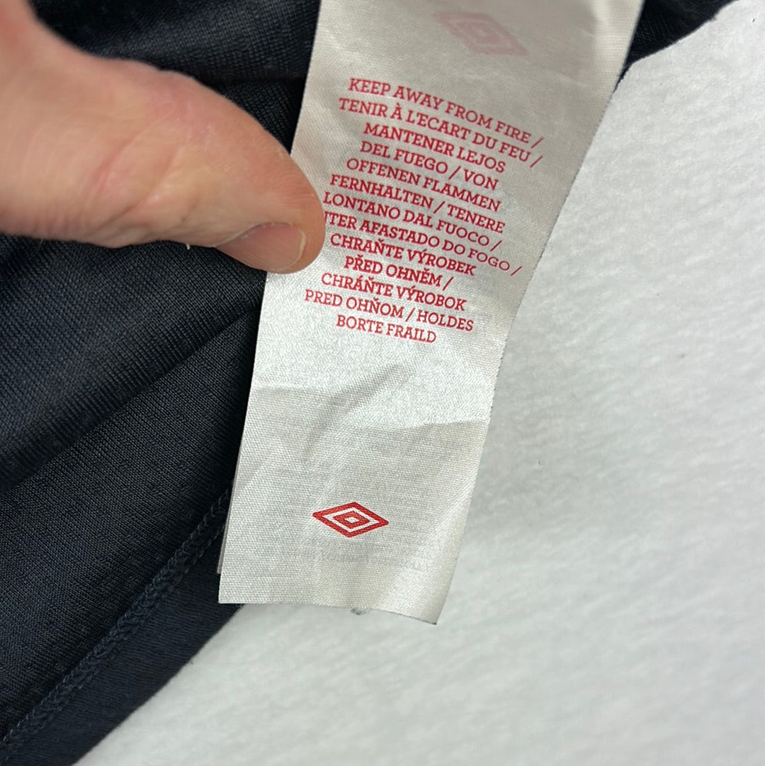 England 2012 Away Shirt - Authentic Umbro Shirt