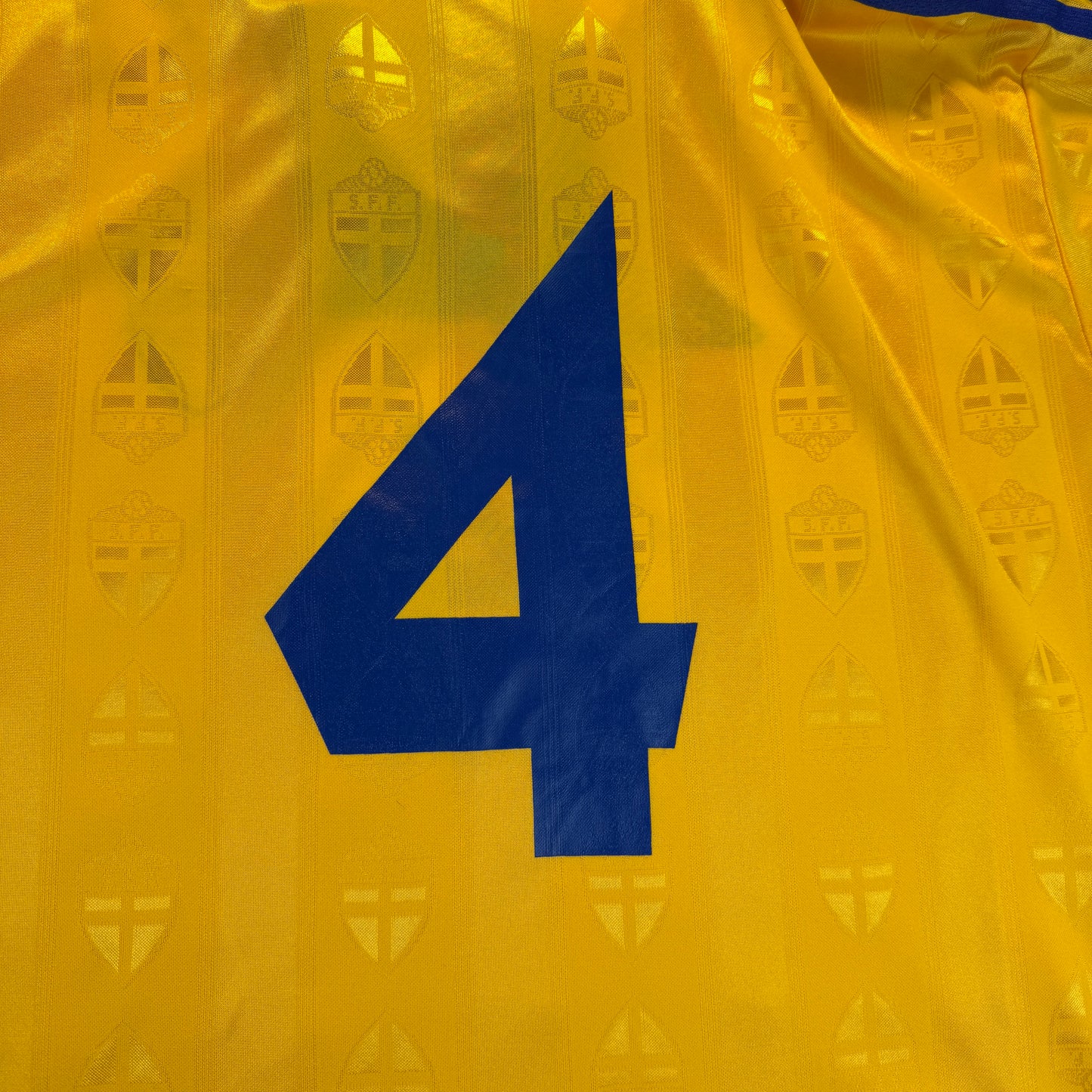 Sweden 1998 Player Issue Home Shirt