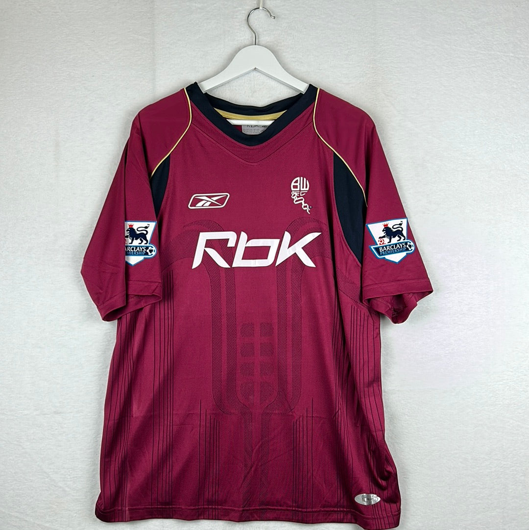 Bolton Wanderers 2006/2007 Player Issue Away Shirt - Anelka 39