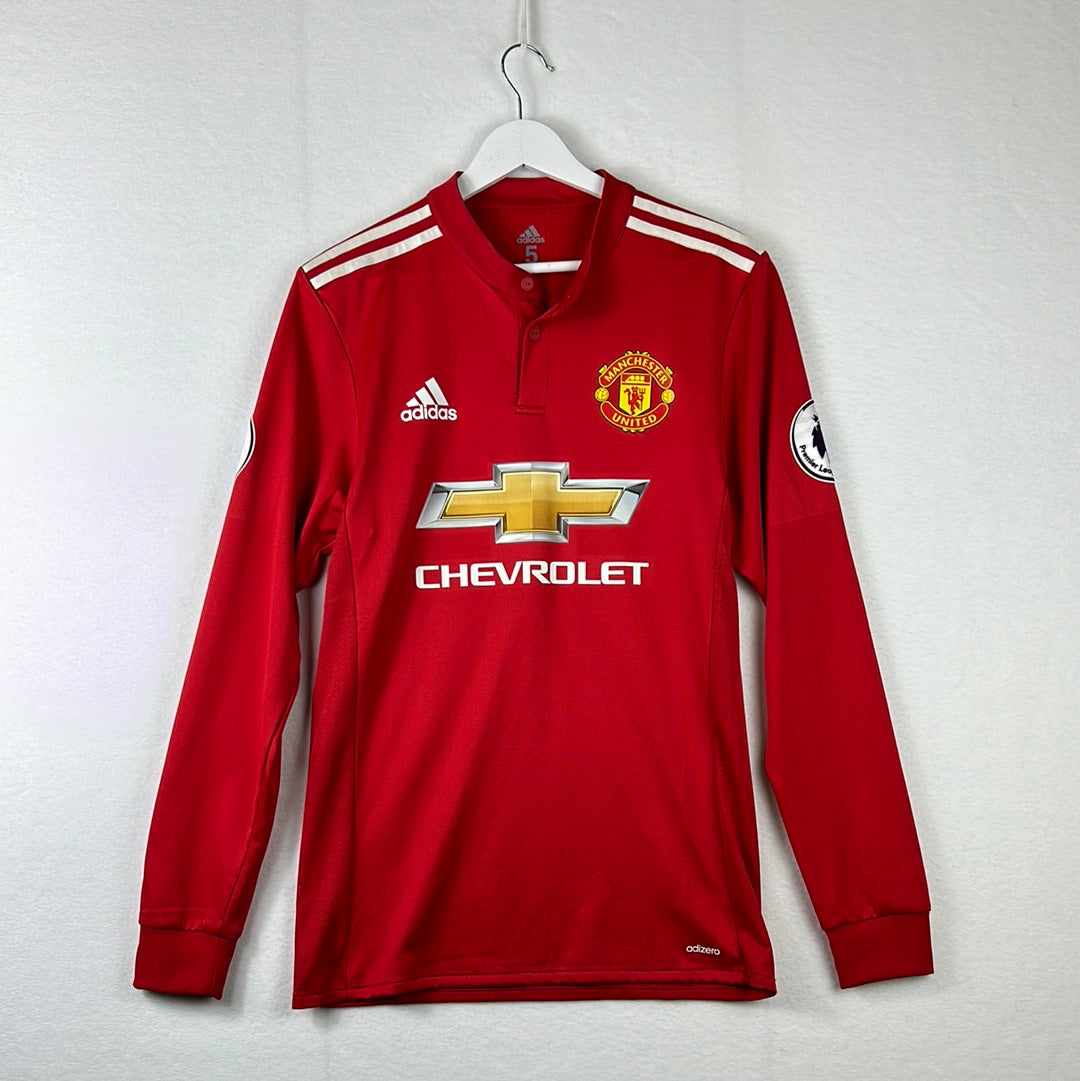 Manchester United 2017/2018 Match Issued Home Shirt - Mata 8