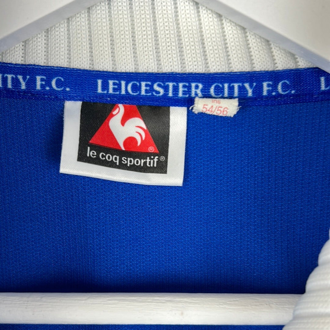 Leicester City 2000/2001 Home Shirt - Excellent Condition - 2XL