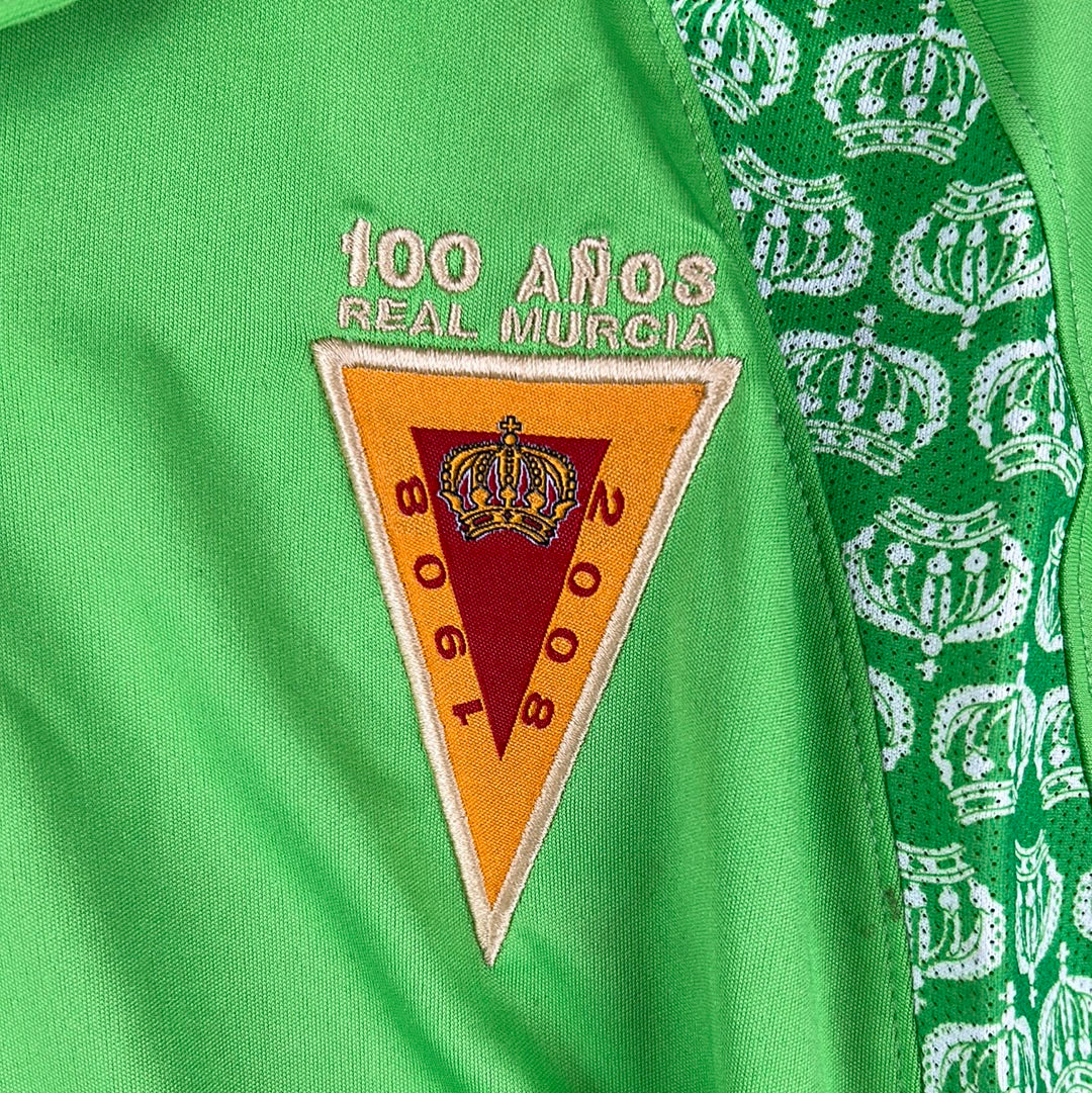 Real Murcia 2007-2008 Match Worn Away Shirt - Large - Inigo 22