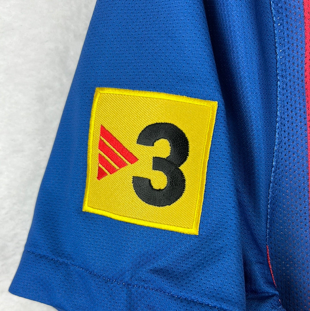 Barcelona 2011/2012 Player Issue Home Shirt - Copa Del Rei Final 2012 - Keita 15