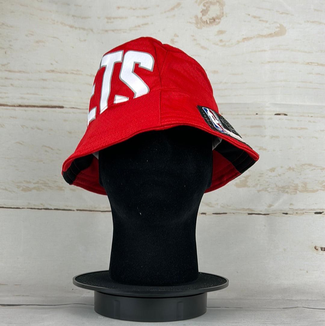 Houston Rockets Upcycled NBA Jersey Bucket Hat *0