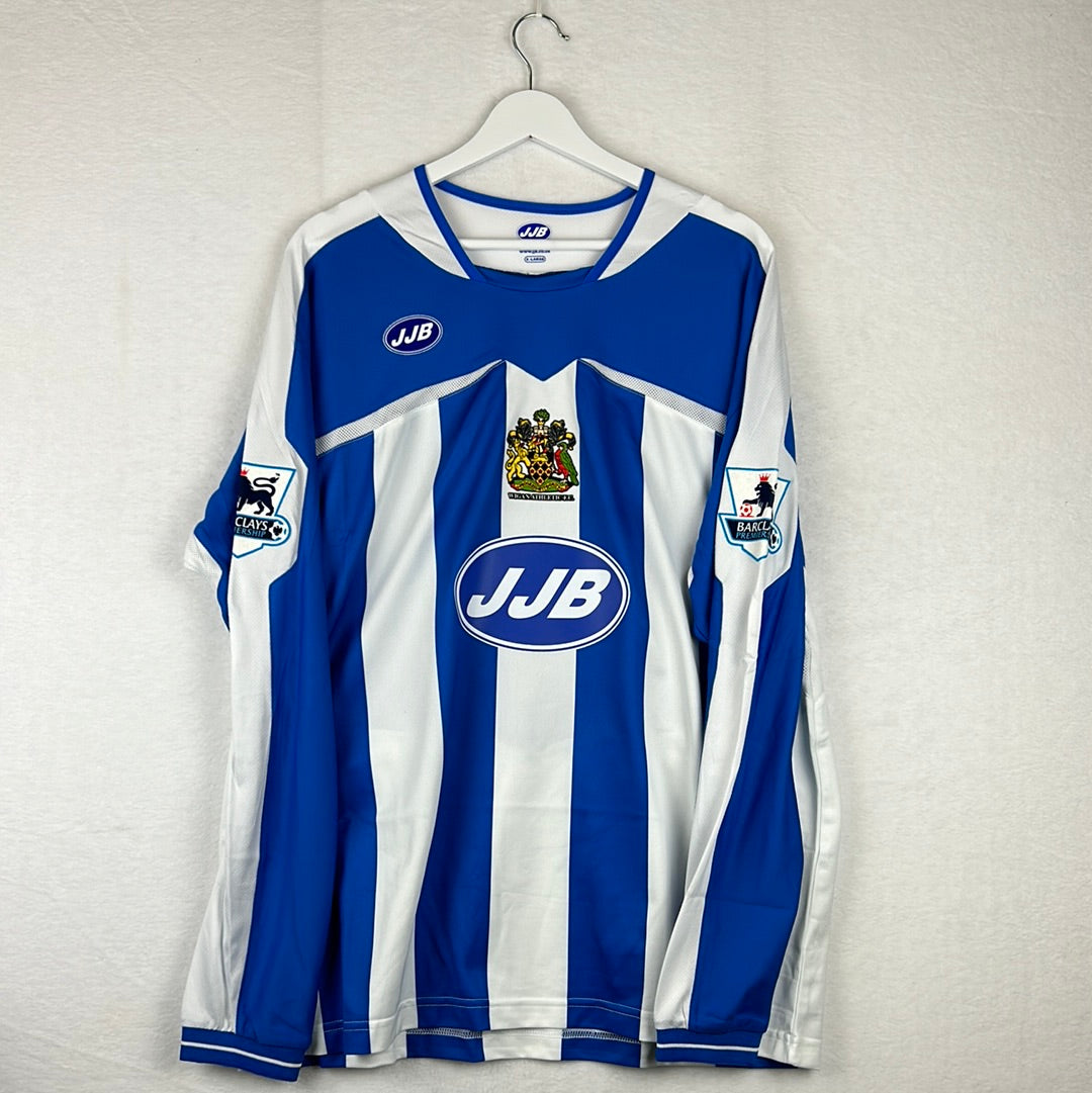 Wigan Athletic 2005/2006 Player Issue Home Shirt - Chimbonda 2