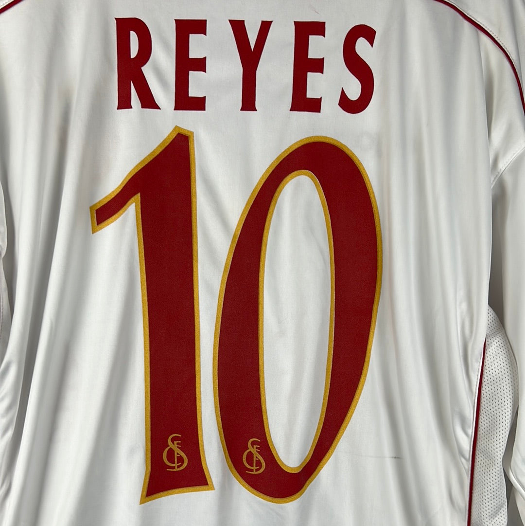 Sevilla 2003/2004 Player Issue Home Shirt - Reyes 10