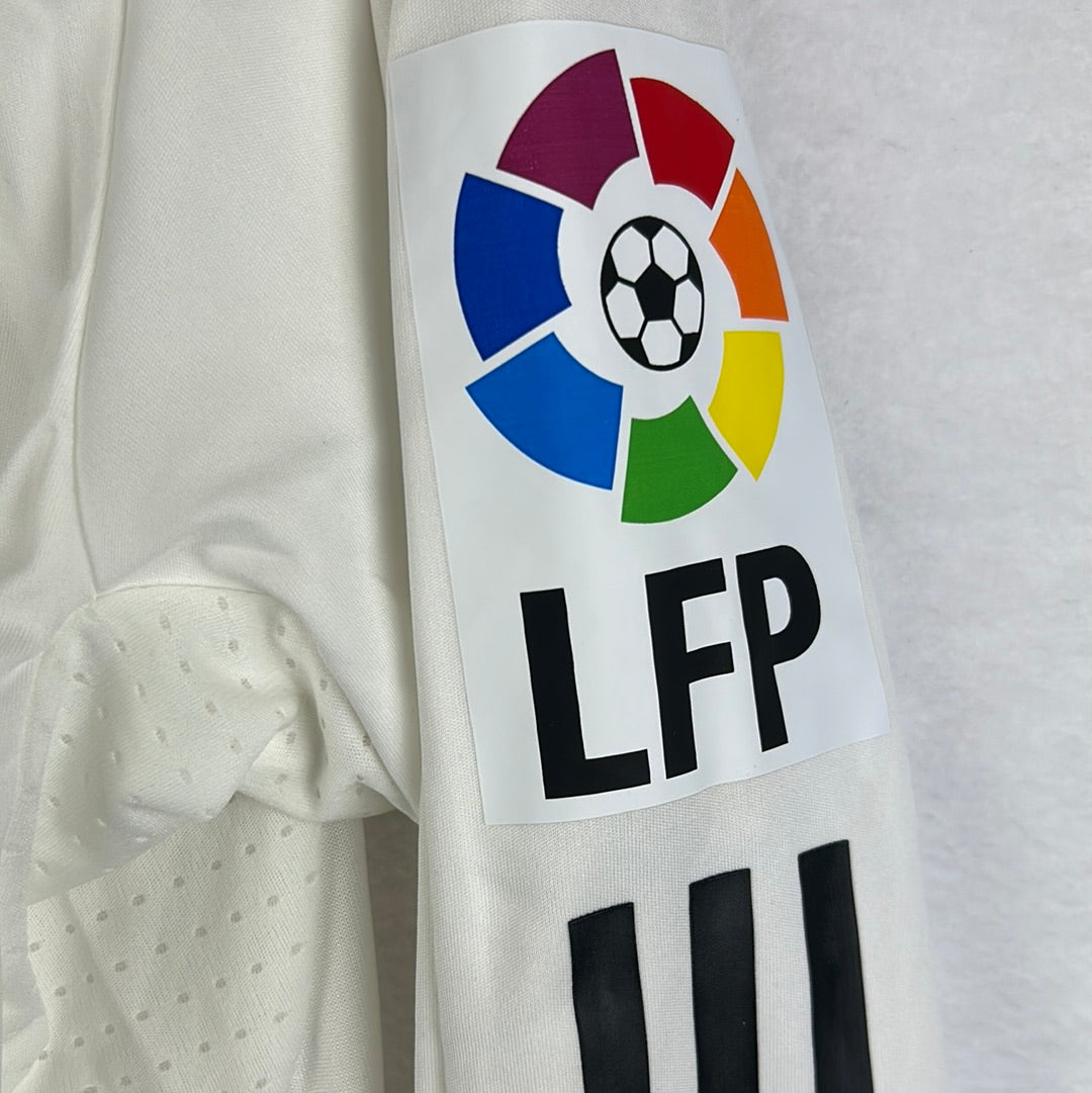 Real Madrid 2008/2009 Match Worn Home Shirt - Heinze 16 - Long Sleeve