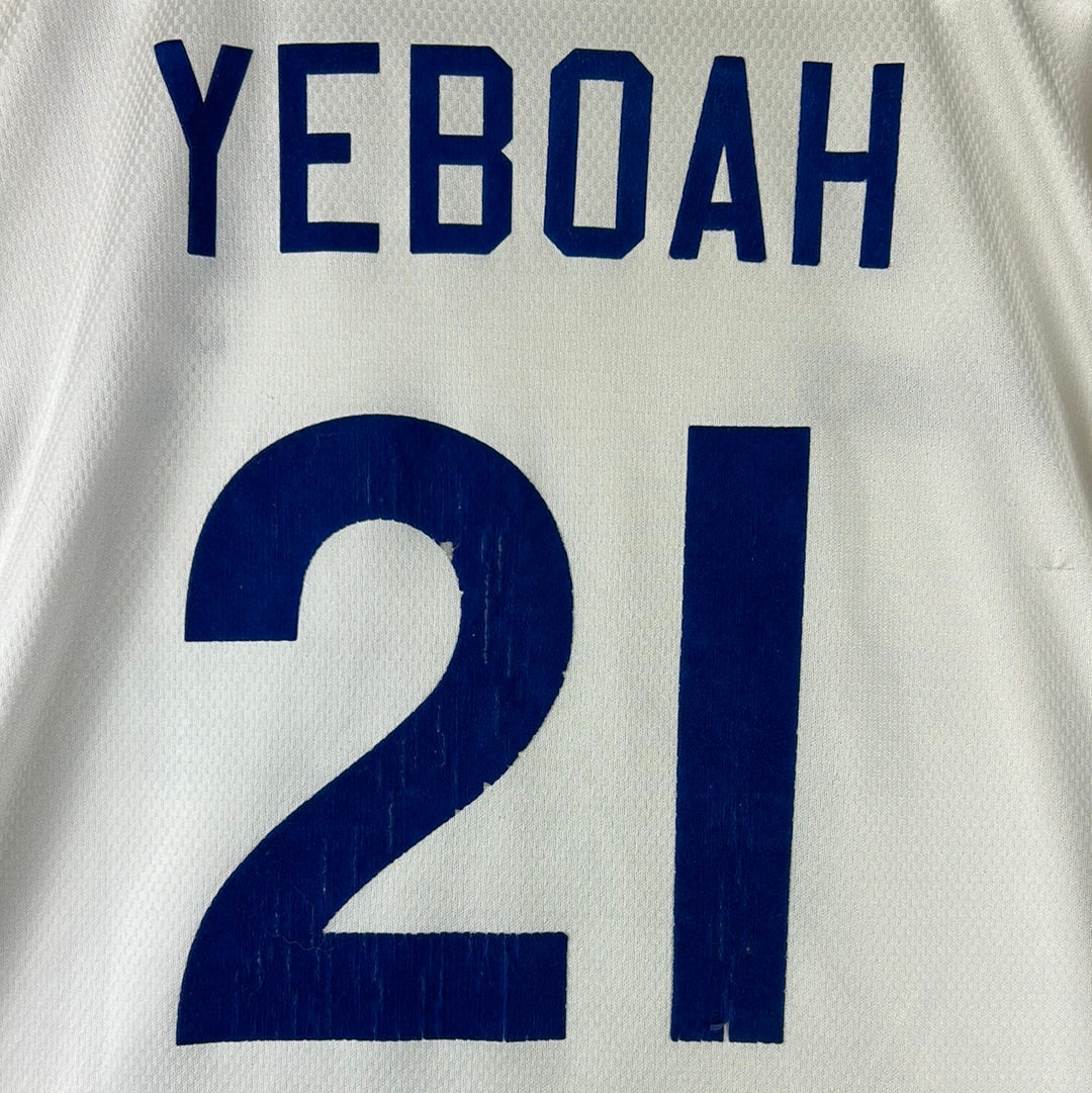 Leeds United 1995-1996 Home Shirt - Large - Yeboah 21