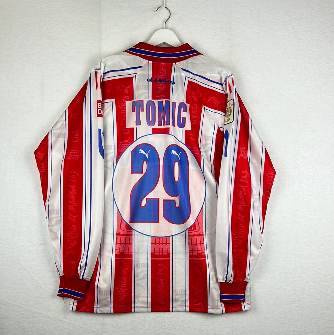 Atletico Madrid 1996/1997 Player Issue Home Shirt