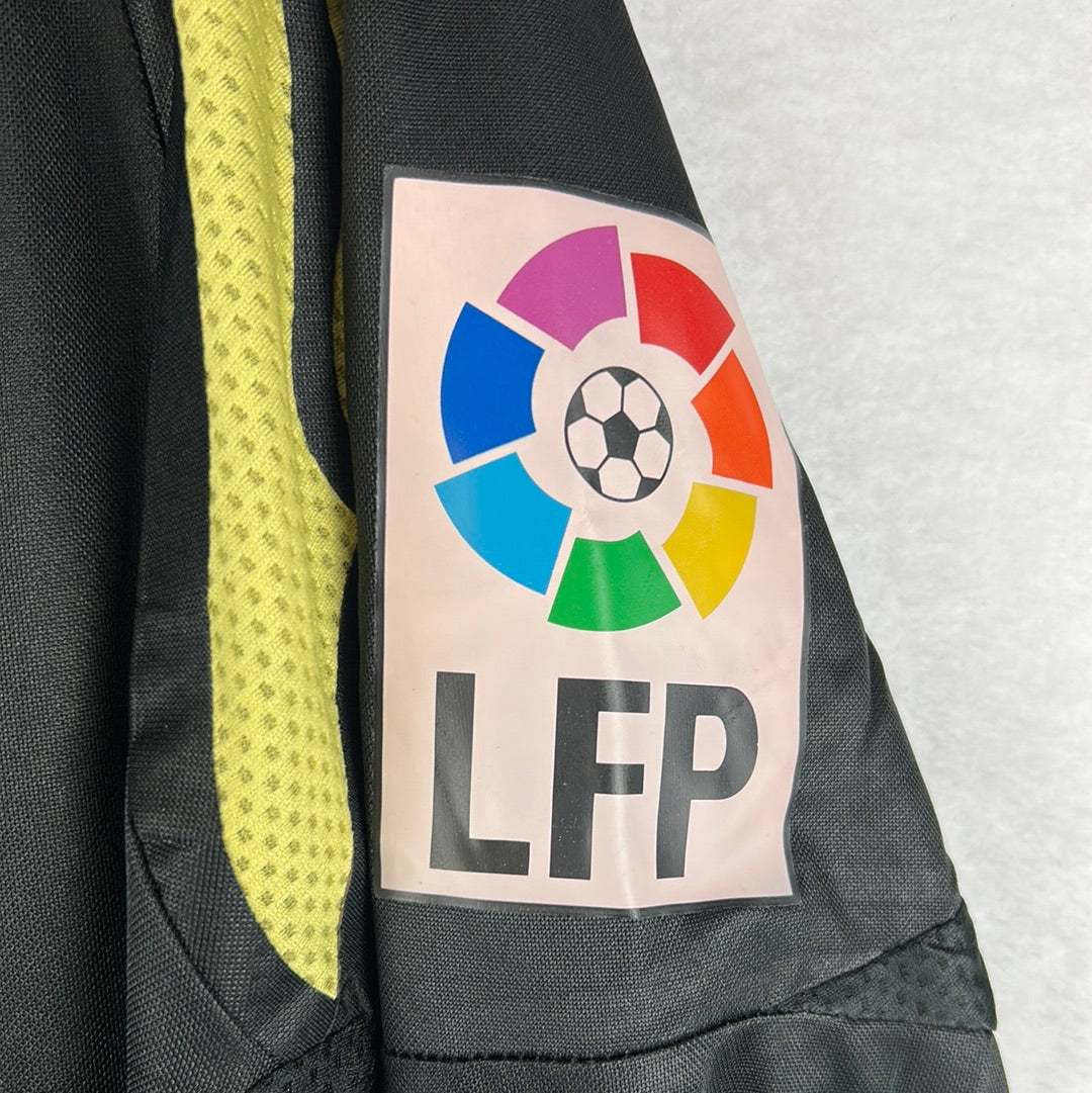 Villarreal 2007/2008 Player Issue Away Shirt - Pires 7 - Long Sleeve