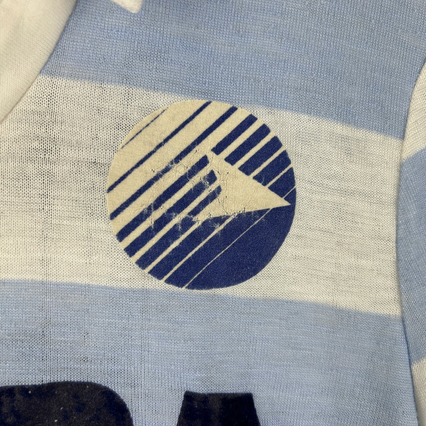Racing Club De France 1986 Match Worn Away Shirt