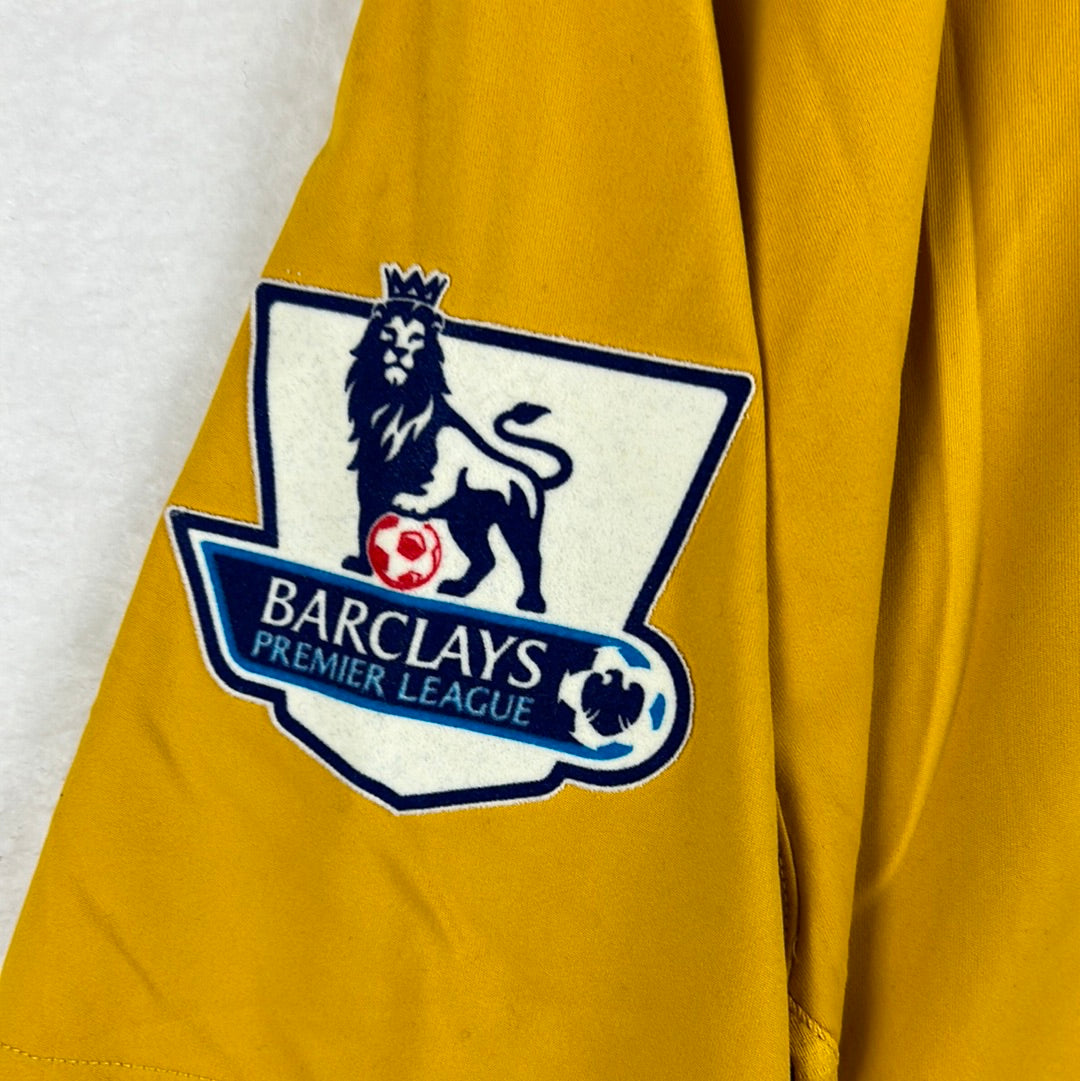 Bolton Wanderers 2008/2009 Player Issue Away Shirt - Davies 14