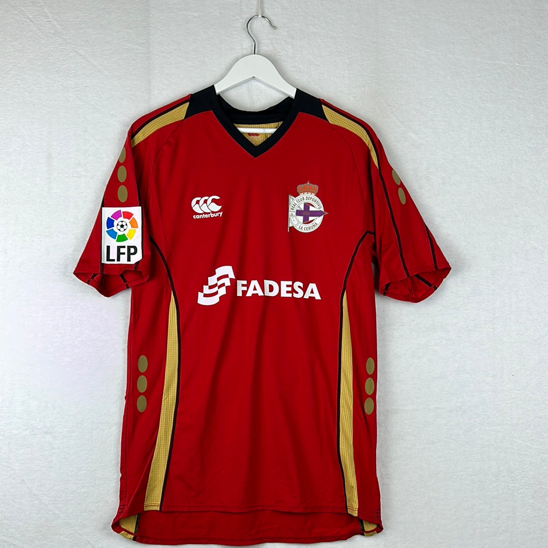 Deportivo La Coruna 2007/2008 Player Issue Away Shirt front