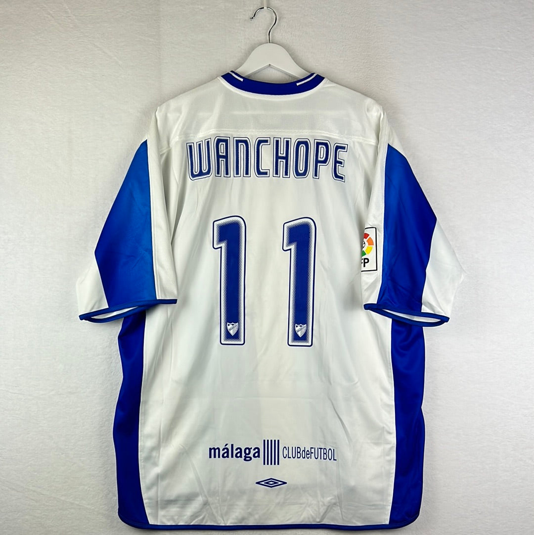 Malaga 2004-2005 Player Issue Home Shirt - XXL - Wanchope 11