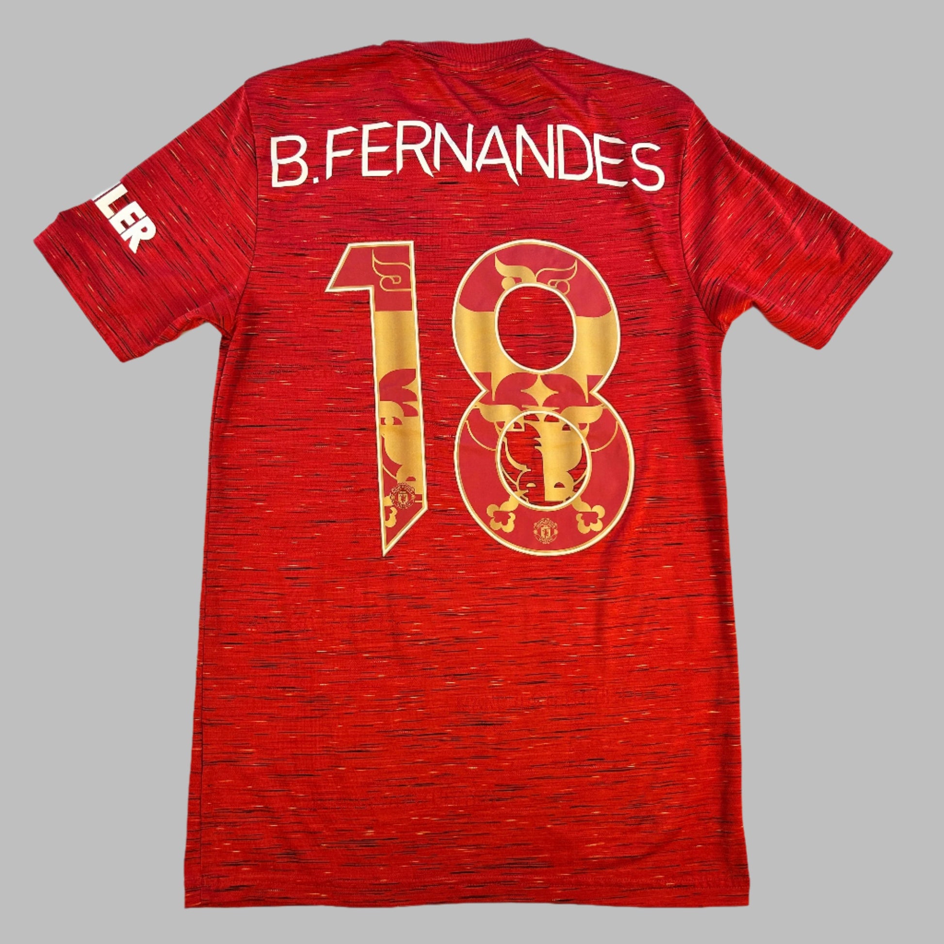 Manchester United 2020-2021 Home Shirt - Chinese New Year number 18