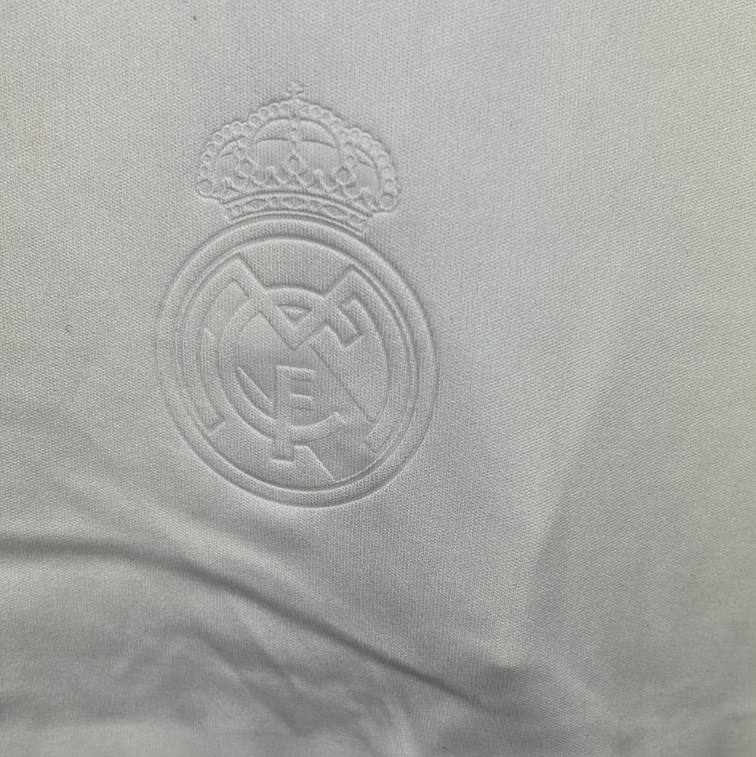 Real Madrid 2008/2009 Match Worn Home Shirt - Heinze 16 - Long Sleeve