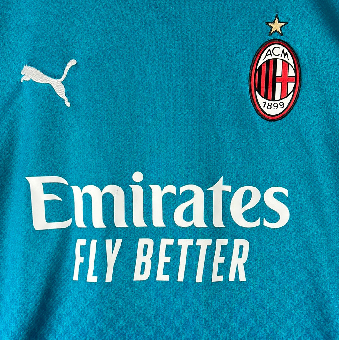AC Milan 2020-2021 Third Shirt - Medium - Very Good Condition