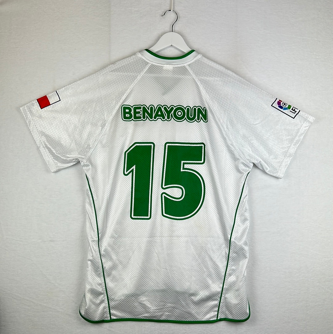 Racing Santander 2002/2003 Player Issue Shirt - Benayoun 15