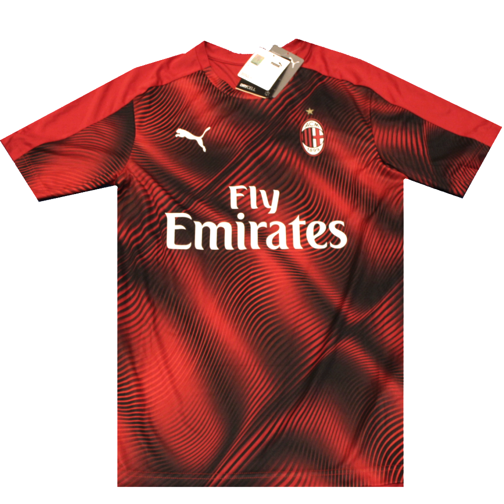 AC Milan 2018-2019 Training Football Shirt (BNWT) S