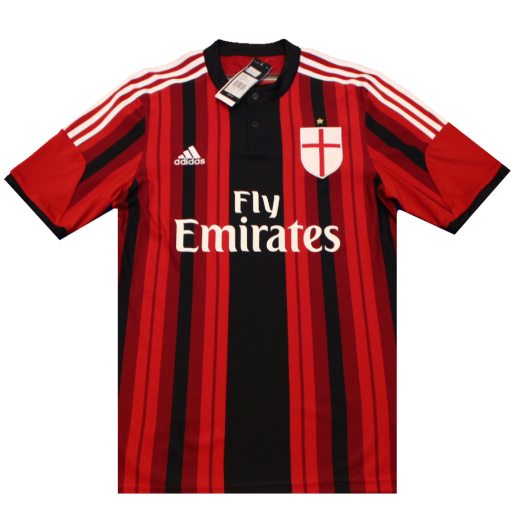 AC Milan 2014-2015 Home Football Shirt (BNWT) M