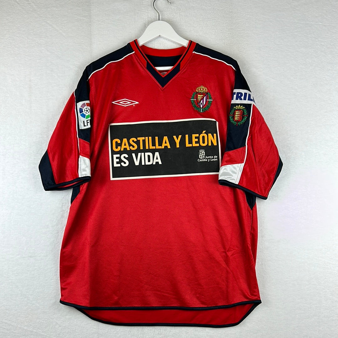 Real Valladolid 2004-2005 'Copa Del Rey' Match Worn Away Shirt - XL - Losada 7