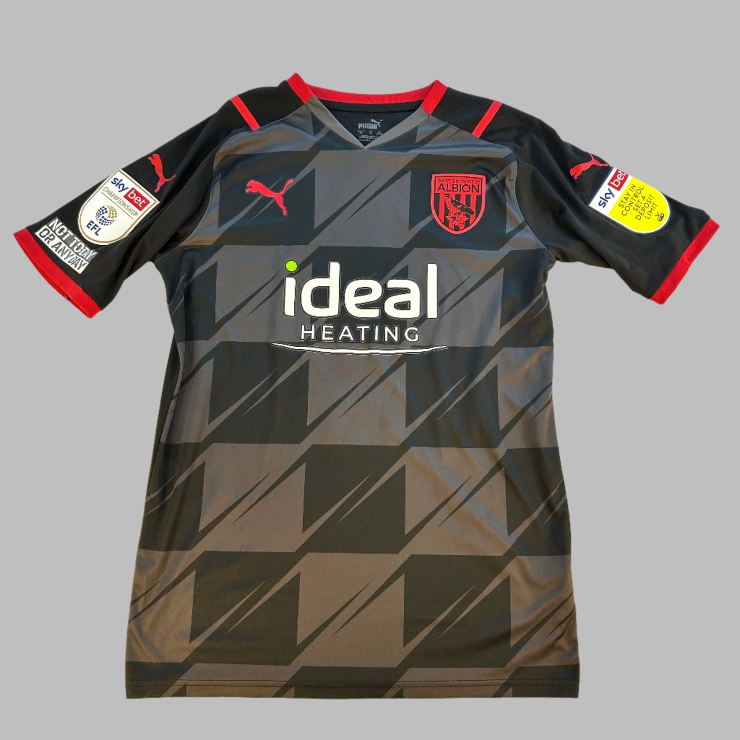 West Brom 2021/2022 Player Issue Away Shirt - Townsend 3